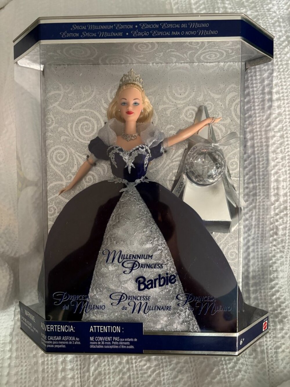 1999 Millennium Princess Barbie Special Edition Y2K NRFB #24154